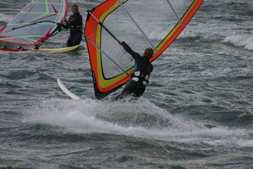 John, Zeeland, surfen - 16 september 2005
