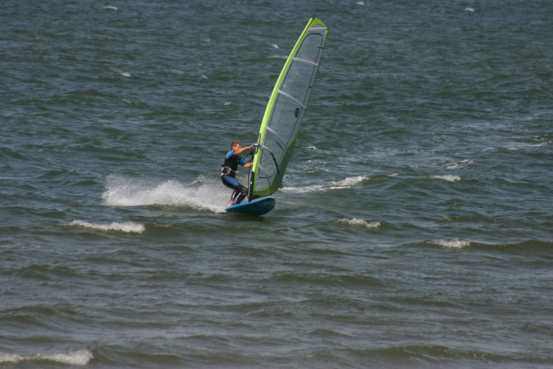 John, Zeeland, surfen - 02 september 2007