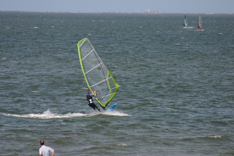 John, Zeeland, surfen - 02 september 2007