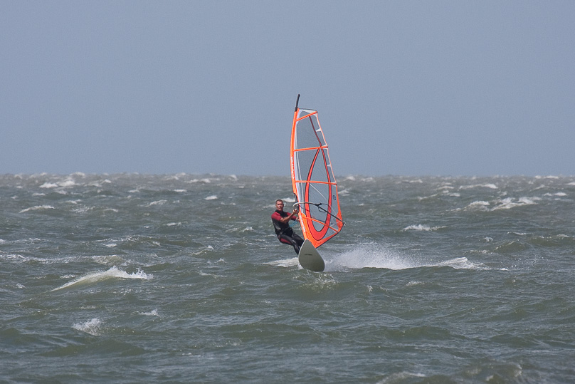 John Salden, Zeeland, surfen - 18 juli 2009