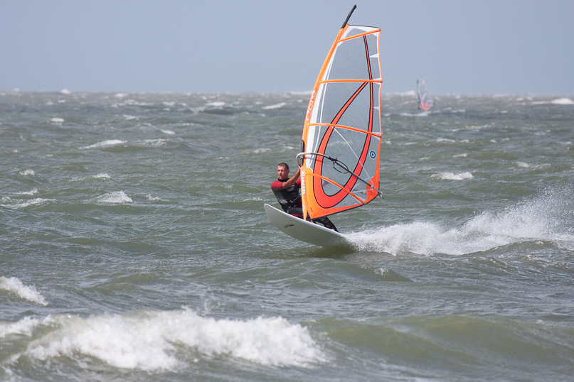 John Salden, Zeeland, surfen - 18 juli 2009